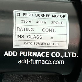 Pilot Burner Motor 220V 400W 2Pole